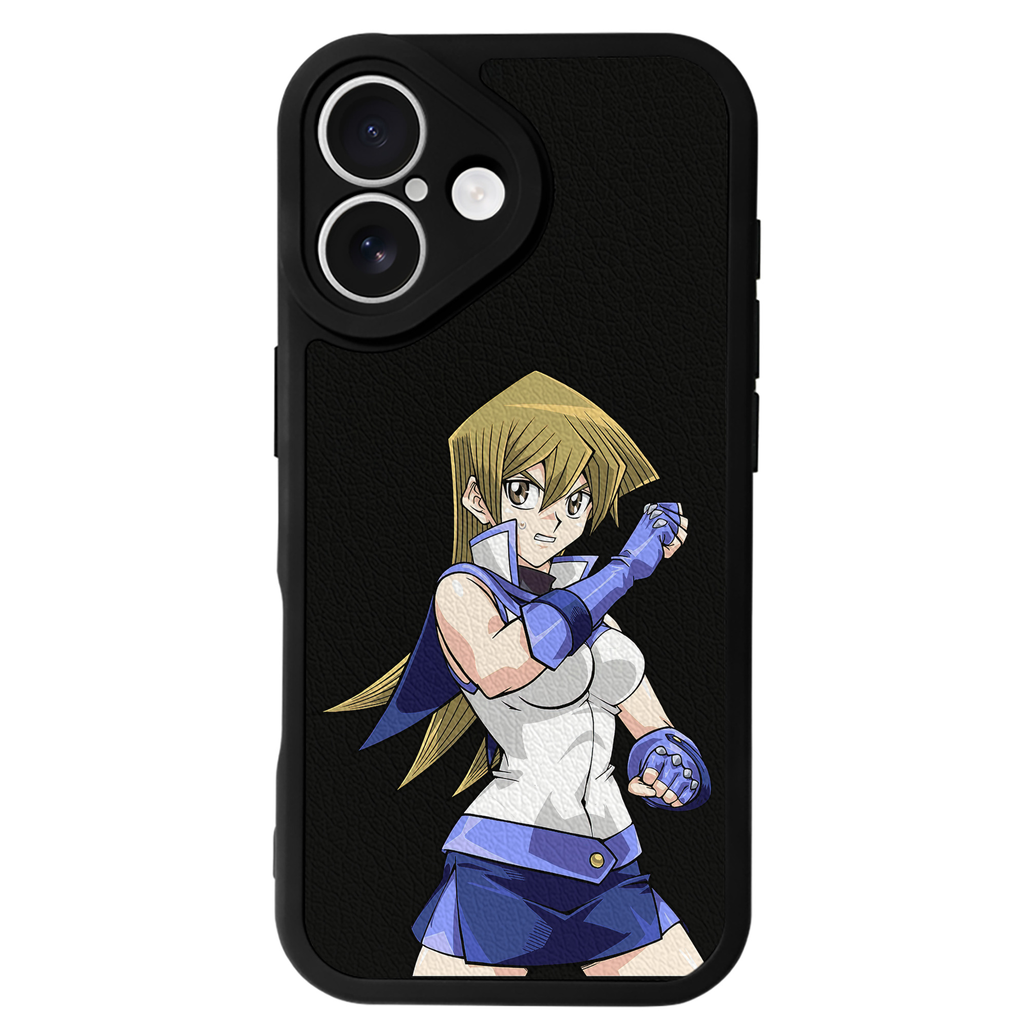 遊☆戯☆王 Yu-Gi-Oh! 【iPhone 16シリーズ対応】シリコンスマホケース（レザー調） 材質：シリコン